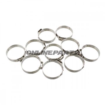 Band Clamp 33.0 Jmpwidth 7Mm Stainless Steel 10 Pcs