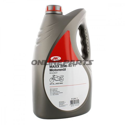 Engine Oil 20W40 4-Stroke 4L Jmcmaxx Mineral