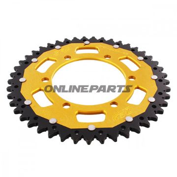 Rear Sprocket Dual 45 Tooth Pitch 520 Goldzf Inner Diameter 106 Bolt Spacing 125