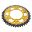 Rear Sprocket Dual 46 Tooth Pitch 520 Goldzf Inner Diameter 106 Bolt Spacing 125