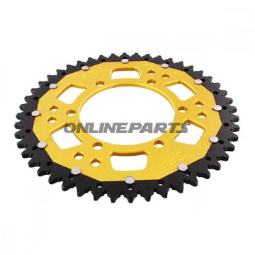 Rear Sprocket Dual 48 Tooth Pitch 520 Goldzf Inner Diameter 106 Bolt Spacing 125