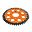 Rear Sprocket Dual 45 Tooth Pitch 520 Orangezf Inner Diameter 058 Bolt Spacing 090