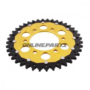 Rear Sprocket Dual 40 Tooth Pitch 520 Goldzf Inner Diameter 080 Bolt Spacing 104