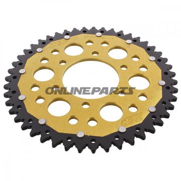 Rear Sprocket Dual 47 Tooth Pitch 520 Goldzf Inner Diameter 080 Bolt Spacing 104