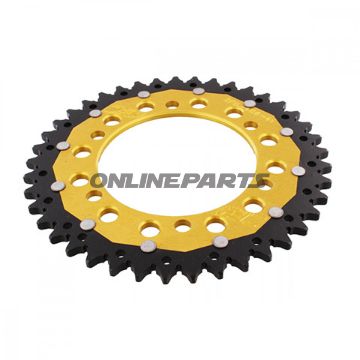 Rear Sprocket Dual 41 Tooth Pitch 520 Goldzf Inner Diameter 110 Bolt Spacing 130