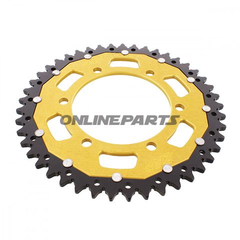 Rear Sprocket Dual 45 Tooth Pitch 520 Goldzf Inner Diameter 110 Bolt Spacing 130