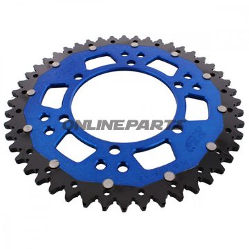 Rear Sprocket Dual 48 Tooth Pitch 520 Bluezf Inner Diameter 110 Bolt Spacing 130