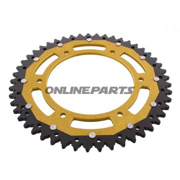 Rear Sprocket Dual 49 Tooth Pitch 520 Goldzf Inner Diameter 136 Bolt Spacing 160