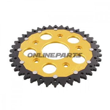 Rear Sprocket Dual 40 Tooth Pitch 520 Goldzf Inner Diameter 062 Bolt Spacing 108