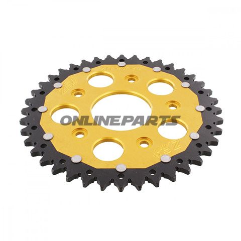 Rear Sprocket Dual 40 Tooth Pitch 520 Goldzf Inner Diameter 062 Bolt Spacing 108