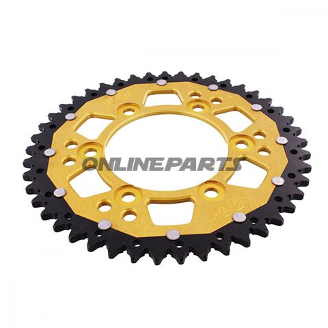 Rear Sprocket Dual 45 Tooth Pitch 520 Goldzf Inner Diameter 100 Bolt Spacing 124