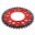 Rear Sprocket Dual 44 Tooth Pitch 520 Redzf Inner Diameter 100 Bolt Spacing 124