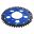 Rear Sprocket Dual 46 Tooth Pitch 520 Bluezf Inner Diameter 087 Bolt Spacing 110