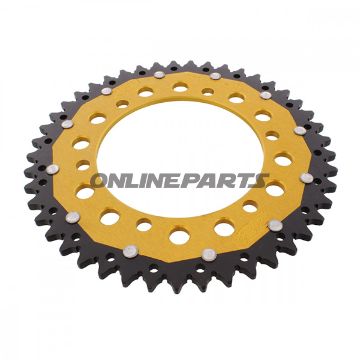 Rear Sprocket Dual 45 Tooth Pitch 520 Goldzf Inner Diameter 125 Bolt Spacing 145