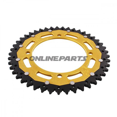 Rear Sprocket Dual 45 Tooth Pitch 520 Goldzf Inner Diameter 125 Bolt Spacing 145