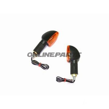 Indicator Tri2 Jmplong Glass Yellow Housing Black