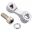 Adaptor Mirror Chrome Jmpm8 Rechts