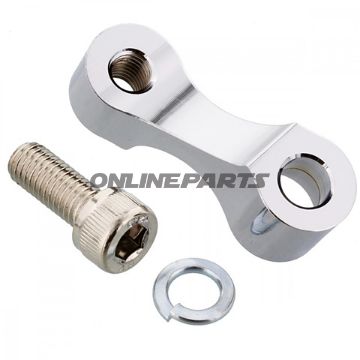 Adaptor Mirror Chrome Jmpm8 Rechts