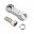 Adaptor Mirror Chrome Jmpm10 Rechts
