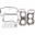 Topend Gasket Kit Athenafor Standard Cylinder Kit