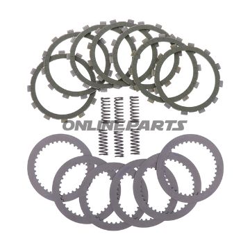 Clutch Kit Aramid Ebcplates Discs & Springs