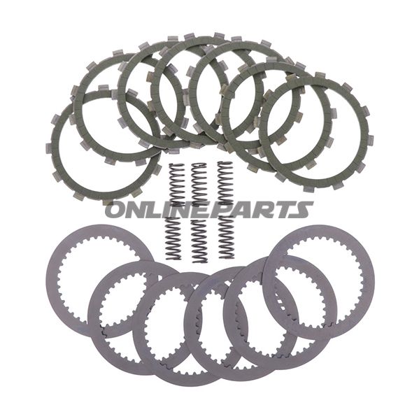 Clutch Kit Aramid Ebcplates Discs & Springs