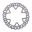 Brake Disc Star Offroa Trw