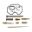 Carburettor Repair Kit Tourmaxfull Set