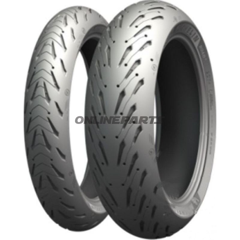 120/70Zr17 (58W) Tl Fronttyre Michelin Road 5