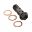 Banjo Bolt Double M10x1.00Stainless Steel A4 Rac Black Pb