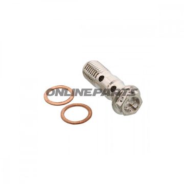 Banjo Bolt Double M10x1.25Stainless Steel A4 Rac Pb