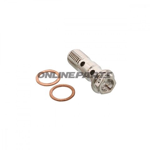 Banjo Bolt Double M10x1.25Stainless Steel A4 Rac Pb