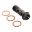 Banjo Bolt Double M10x1.25Stainless Steel A4 Rac Black Pb