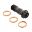 Banjo Bolt Double M10x1.00Titan Rac Black Pb