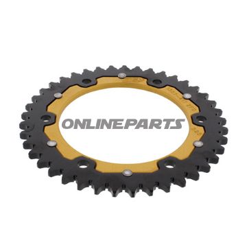 Rear Sprocket Dual 41 Tooth Pitch 525 Goldzf Inner Diameter 134 Bolt Spacing 160