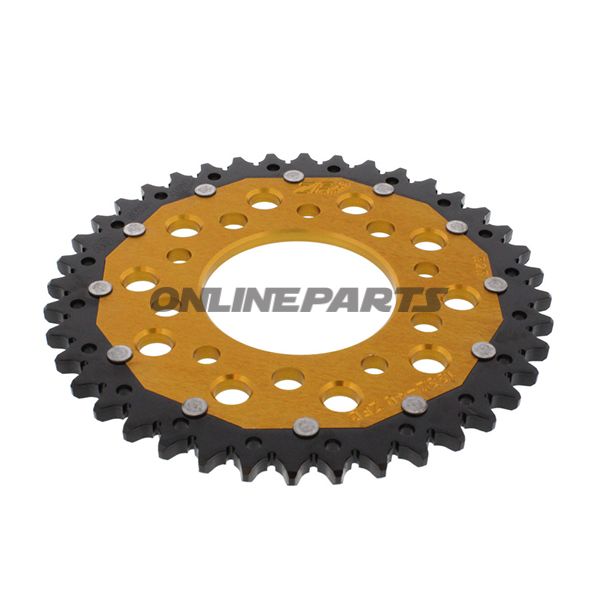 Rear Sprocket Dual 40 Tooth Pitch 525 Goldzf Inner Diameter 080 Bolt Spacing 110