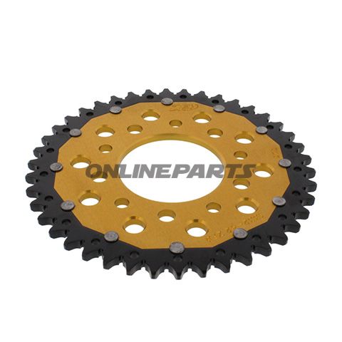 Rear Sprocket Dual 42 Tooth Pitch 525 Goldzf Inner Diameter 080 Bolt Spacing 110