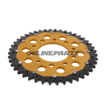 Rear Sprocket Dual 44 Tooth Pitch 525 Goldzf Inner Diameter 080 Bolt Spacing 110