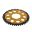 Rear Sprocket Dual 46 Tooth Pitch 525 Goldzf Inner Diameter 080 Bolt Spacing 110