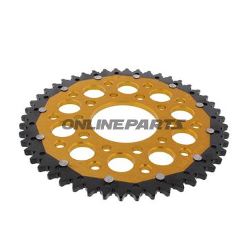 Rear Sprocket Dual 48 Tooth Pitch 525 Goldzf Inner Diameter 080 Bolt Spacing 110