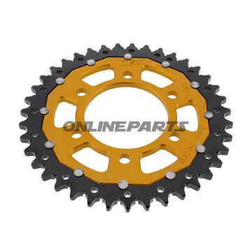 Rear Sprocket Dual 39 Tooth Pitch 525 Goldzf Inner Diameter 080 Bolt Spacing 104