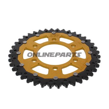 Rear Sprocket Dual 40 Tooth Pitch 525 Goldzf Inner Diameter 080 Bolt Spacing 104
