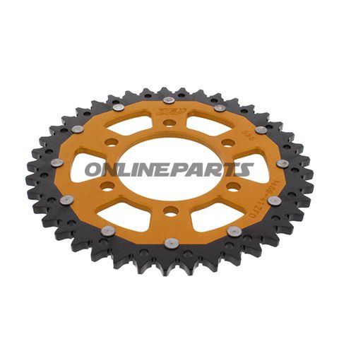 Rear Sprocket Dual 41 Tooth Pitch 525 Goldzf Inner Diameter 080 Bolt Spacing 104