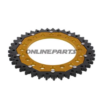 Rear Sprocket Dual 41 Tooth Pitch 525 Goldzf Inner Diameter 120 Bolt Spacing 140