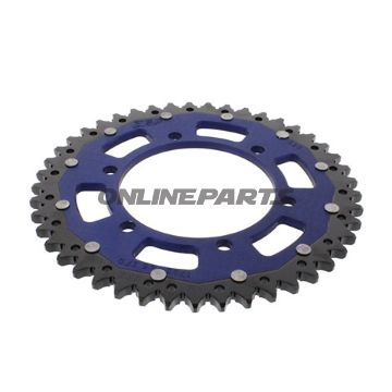 Rear Sprocket Dual 45 Tooth Pitch 525 Bluezf Inner Diameter 120 Bolt Spacing 140