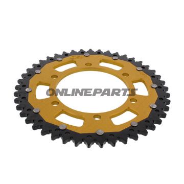 Rear Sprocket Dual 45 Tooth Pitch 525 Goldzf Inner Diameter 120 Bolt Spacing 140