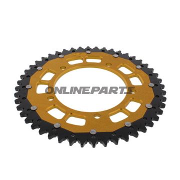 Rear Sprocket Dual 48 Tooth Pitch 525 Goldzf Inner Diameter 120 Bolt Spacing 140