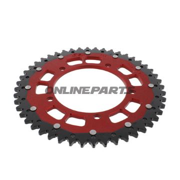 Rear Sprocket Dual 48 Tooth Pitch 525 Redzf Inner Diameter 120 Bolt Spacing 140