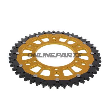 Rear Sprocket Dual 48 Tooth Pitch 525 Goldzf Inner Diameter 106 Bolt Spacing 125