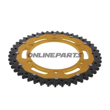 Rear Sprocket Dual 47 Tooth Pitch 525 Goldzf Inner Diameter 130 Bolt Spacing 150